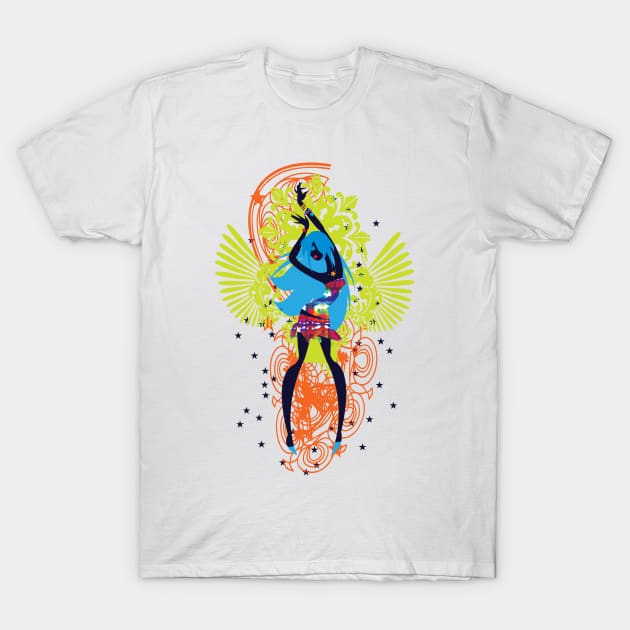 Dance T-Shirt by lushkingdom